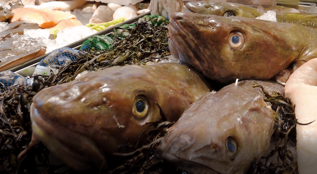 Östermalmshallen fisk