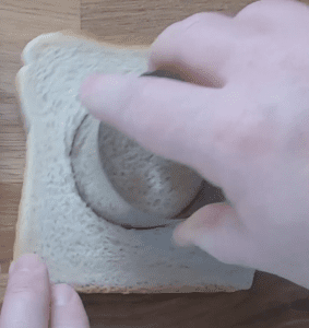 Punch out bread