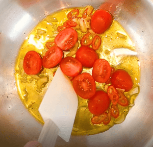 Fry Cherry Tomatoes